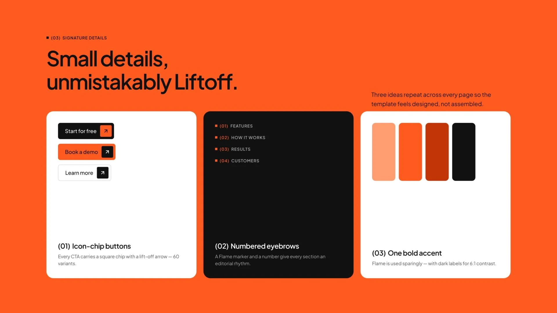 Liftoff — screen 1